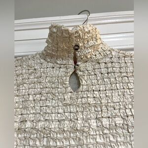 NWT Nanushka Mock Turtleneck Blouse Sz M